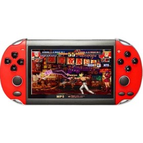 Resim Retro X1 Psp Model 4.3 Tv Out Taşınabilir Oyun Konsolu-Kırmızı 