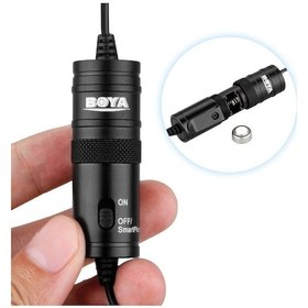 Resim Boya By-M1- I Phone 8 Kablolu Yaka Mikrofonu 