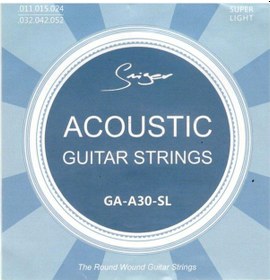 Resim Akustik Gitar Teli Smiger Gaa30Sl 