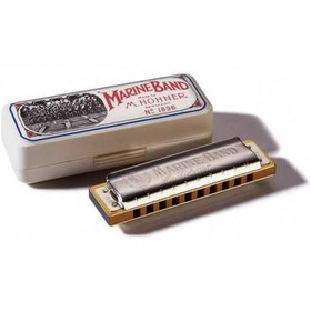 Resim Hohner Marine Band 1896 Mızıka (Sol Majör) 