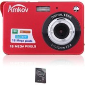 Resim Reedark "kompakt 18mp Hd Dijital Fotoğraf Makinesi - 8x Zoom, Titreme Önleyici, 2.7'' Ekran" 
