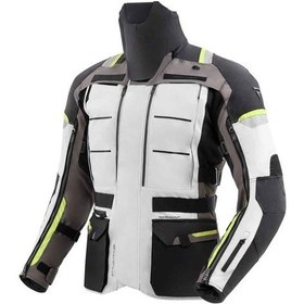 Resim Rebelhorn Cubby V Kışlık Motosiklet Montu Gri - Sarı - Siyah 75067 