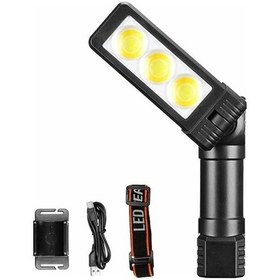 Resim Sdr Kamp Feneri Çok Amaçlı Şarjlı Sdr-5306 8127 Siyah 