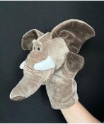 Resim El Kuklası Fil Ve Kuzu Arkadaşlar El Kuklası İkili Set 