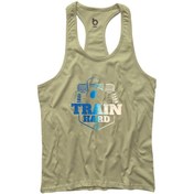 Resim Bluu Trainhardx Fitness Gym Tank Top Sporcu Atleti (532942138) 