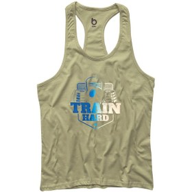 Resim Bluu Trainhardx Fitness Gym Tank Top Sporcu Atleti (532942138) 