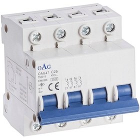 Resim OAG 4X63 A 3 kA OTOMATİK SİGORTA 