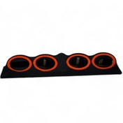 Resim YSN TUNİNG Tofaş Kartal Uyumlu Turuncu Renkli Halkalı Pandizot Oval 4x6x9 cm 