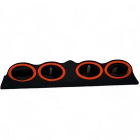 Resim YSN TUNİNG Tofaş Kartal Uyumlu Turuncu Renkli Halkalı Pandizot Oval 4x6x9 cm 