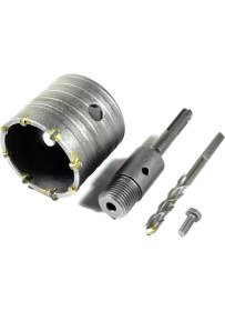 Resim Gfb Adaptörlü Duvar Beton Delme Buat Açma Panç 100 mm 