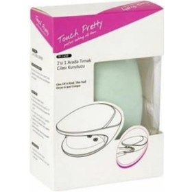 Resim Touch Pretty TP1439 2'si 1 Arada Tırnak Cilası Kurutucu 