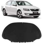 Resim Gkl Skoda Octavia Motor Kaput Keçesi Klipsli 2013-2017 5E0863831 