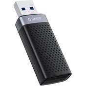 Resim Orıco Cs2d-a3 Tf/sd Çift Port Usb-a3.0 Tek Okuma Kartı Okuyucu Siyah , Boyut:cs2d-a3 