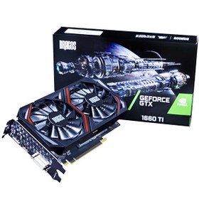 Resim Dragos Cuda GeForce GTX 1660 Ti 6 GB 192 Bit GDDR6 HDMI DVI DP Çift Fan Box Ekran Kartı 