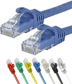 Resim IRENIS CAT7 Kablo, Ethernet Network LAN Ağ Kablosu, Mavi, 10 metre 