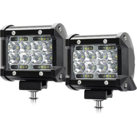 Resim CelestialCo LED Işık Çubuğu, LED Işık Kapsülleri 4 Inç 60W 6000LM LED Kamyon Iş Işıkları Spot Işıklar Tekne Toplama Için LED Pods Atv Utv Rv (Yurt Dışından) 