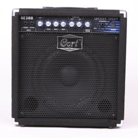 Resim Cort GE30B 30 Watt Bas Gitar Amfisi (Başlangıç/Orta Seviye) | 10 İnç Hoparlör, Dahili Kompresör, Aktif/Pasif Giriş Desteği ve Kulaklık Çıkışlı Prova Amfisi 