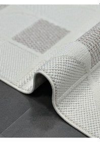 Resim Woolen Halı Venis Bukle Halı 8803 Bej Renkli 