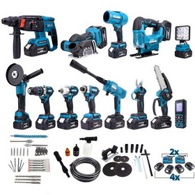 Resim Dawreek BT0118 350NM 4 Batarya Çantalı 13'li Set Akülü Vidalama 