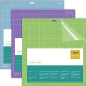 Resim 3 adet Yüksek Kaliteli Hassas Yedek Kesme Matları Maker 3/Maker/Explore 3/Air 2/Air/One için - Çok Renkli, El Sanatları Tutkunları için Doğru Kesme Kılavuzları ile - El Sanatları Tutkunları için İdeal Hediye, El Sanatları Çalışma Alanı Temelleri | Renkli Kesme Matları | Dayanıklı PVC Malzeme, El Sanatları Malzemeleri 
