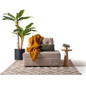 Resim Home Kafi Yataklı Tekli Koltuk Vizon 