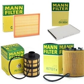 Resim Opel Astra H 1.3 Dizel Periyodik Bakım Seti Tırnaklı Tip Mann Marka 