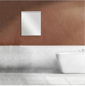 Resim Yıldız Aynalı Ust Dolap Beyaz 55X61X14 Cm Beyaz 