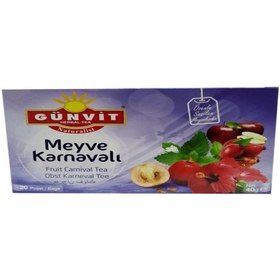 Resim Günvit Meyve Karnavalı Bitki Çayı 20'li 