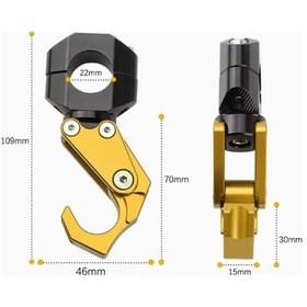 Resim Universal Gidon Kask Askısı Gold Çok Renkli 