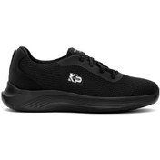 Resim King Paolo H1249 Palmer Krakers Erkek Memory Foam Klasik Sneaker Siyah Siyah 