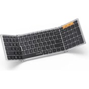 Resim Protoarc XK01 Sayısal Tuş Takımlı Katlanabilir Bluetooth Klavye Black Silver 