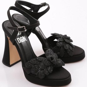 Resim Dgn 6004 Kadin Kalin Topuklu Abiye Ayakkabi 6004-2453-R147002 