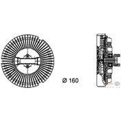 Resim BEHR 8MV376733-021 FAN TERMIGI BMW E53×5 4.4I 00- 4.6IS 02- E65 E 