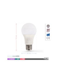 Resim Ack 9w Led Ampul 6500k Beyaz Işık E27 8'li Eko Paket 
