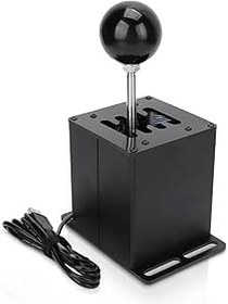 Resim USB Simülatör Değiştirici, 7+R Direksiyon Simidi Sıralı H Vites Kolu Sim Yarış Oyunu G29 G27 G25 G920, Thrustmaster T300RS/GT Direksiyon Simidi, Windows Için PC 