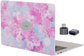 Resim McStorey MacBook Pro 13 inç M1 M2 Uyumlu Sert Kapak Kılıf | Desenli Üst Kapak Mat Yüzey | Alt+Üst Kapak | 360° Çizilmeye Dayanıklı Laptop Kılıf Flower 04 