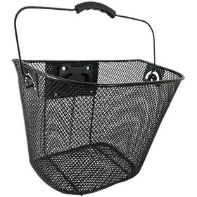 Resim Dağ Bisikleti Sepeti Sepeti Demir Net Sepet Sepeti Hızlı Bırakma Taşınabilir Sepet Yurt Dışından A 