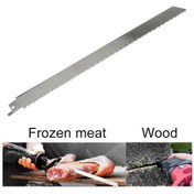 Resim Adet Home S1211k 300mm Alternatif Hareketli Testere Bıçağı Et Kemik Buz Küpü Kesme Aleti Mengxi 
