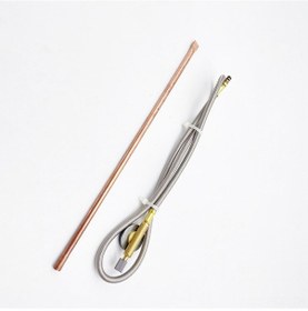 Resim Padalink Rüzgara Dayanıklı Kamp Barbekü Ateşleyici - 8 Ateş Delikli Kontrollü Alev 