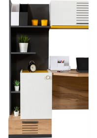 Resim Relax Genç Odası, Dolap Karyola Komodin Çalışma Masası 