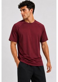 Resim Alexandergardi Reglan Kol Dökümlü Tişört Bordo 