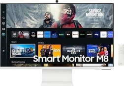 Resim M8 M80C LS32BM801UUXUF 32 3840x2160 60Hz 4ms HDMI Type-C HDR10+ Akıllı Led Monitör Samsung