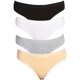 Resim Tutku Iç Giyim Kadın Bikini Külot Iç Çamaşırı 6'Lı Paket 