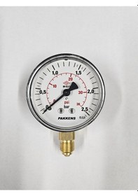 Resim Çap 63 ALTtan 2,5 Bar Kuru Manometre - Pakkens 