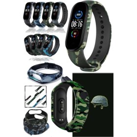 Resim Munico Askeri Ordu Band Konfor 5/6 Kaliteli Silikon Bileklik Için Spor Kullanışlı Kamufla Için Ideal Seçim 