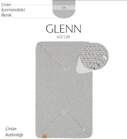 Resim Cool Halı Glenn 602 Gri Dikdörtgen Banyo Paspası - 50x80 
