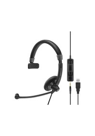 Resim EPOS Sennheiser SC 45 USB MS Mono Kulak Üstü Ofis Kulaklığı 