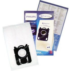 Resim Electrolux Uyumlu Ultra Silencer Eusc66-Sb 3 Katlı Bez Toz Torbası 4 Ad 