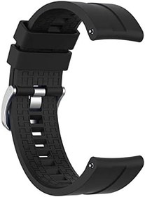 Resim Microsonic Huawei Watch Buds için Kordon, Silicone RapidBands Siyah [Watch Buds ile Uyumlu Kordon - Siyah] 