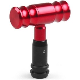 Resim Novahub Gümüş Evrensel Alüminyum Alaşımlı Vites Topuzu Araba Modifiye Uçak Joystick Vites Kafası Otomatik Şanzıman İçin Gümüş 